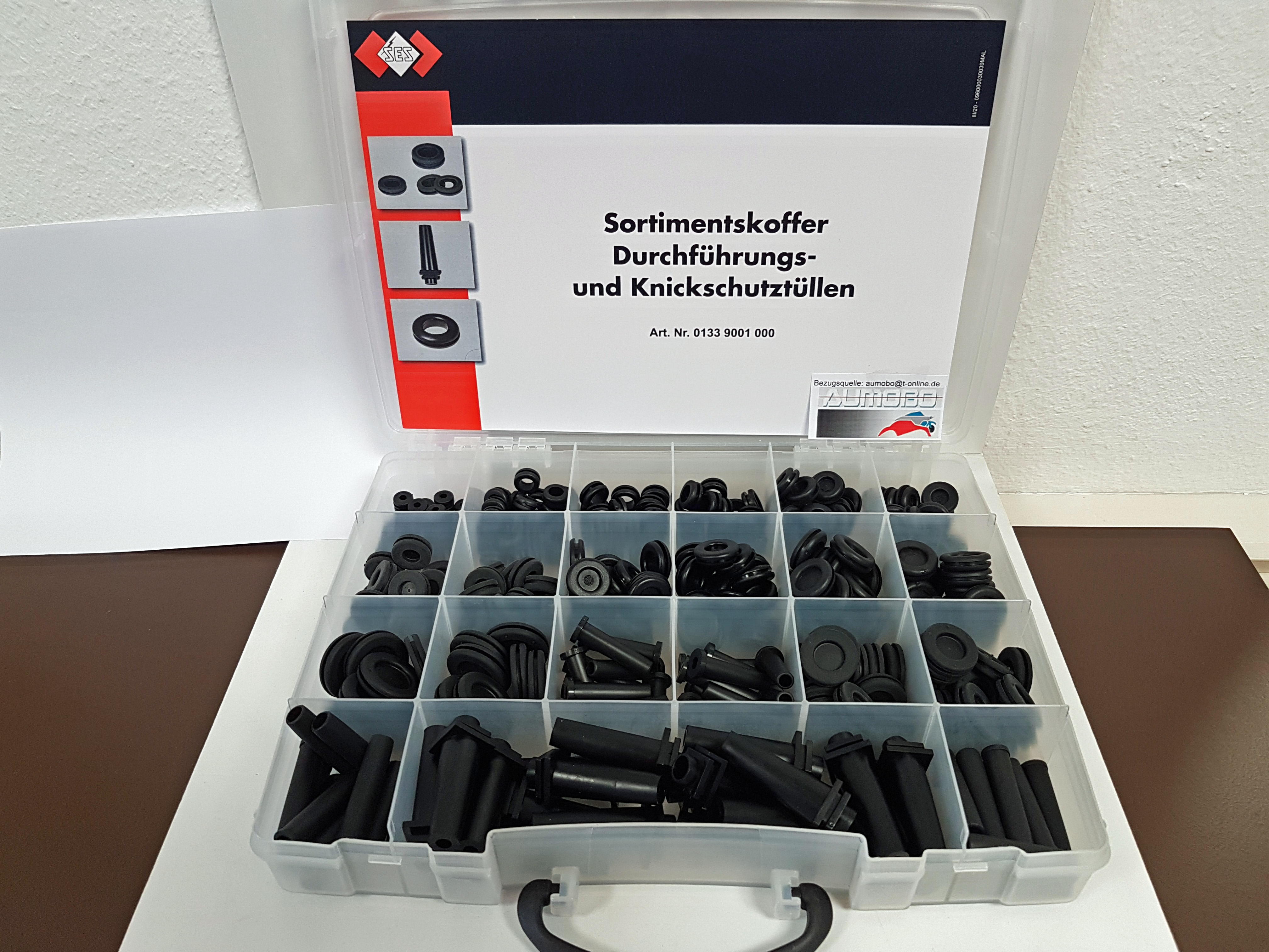 Sortimentkoffer Durchführungstüllen + Knickschutztüllen